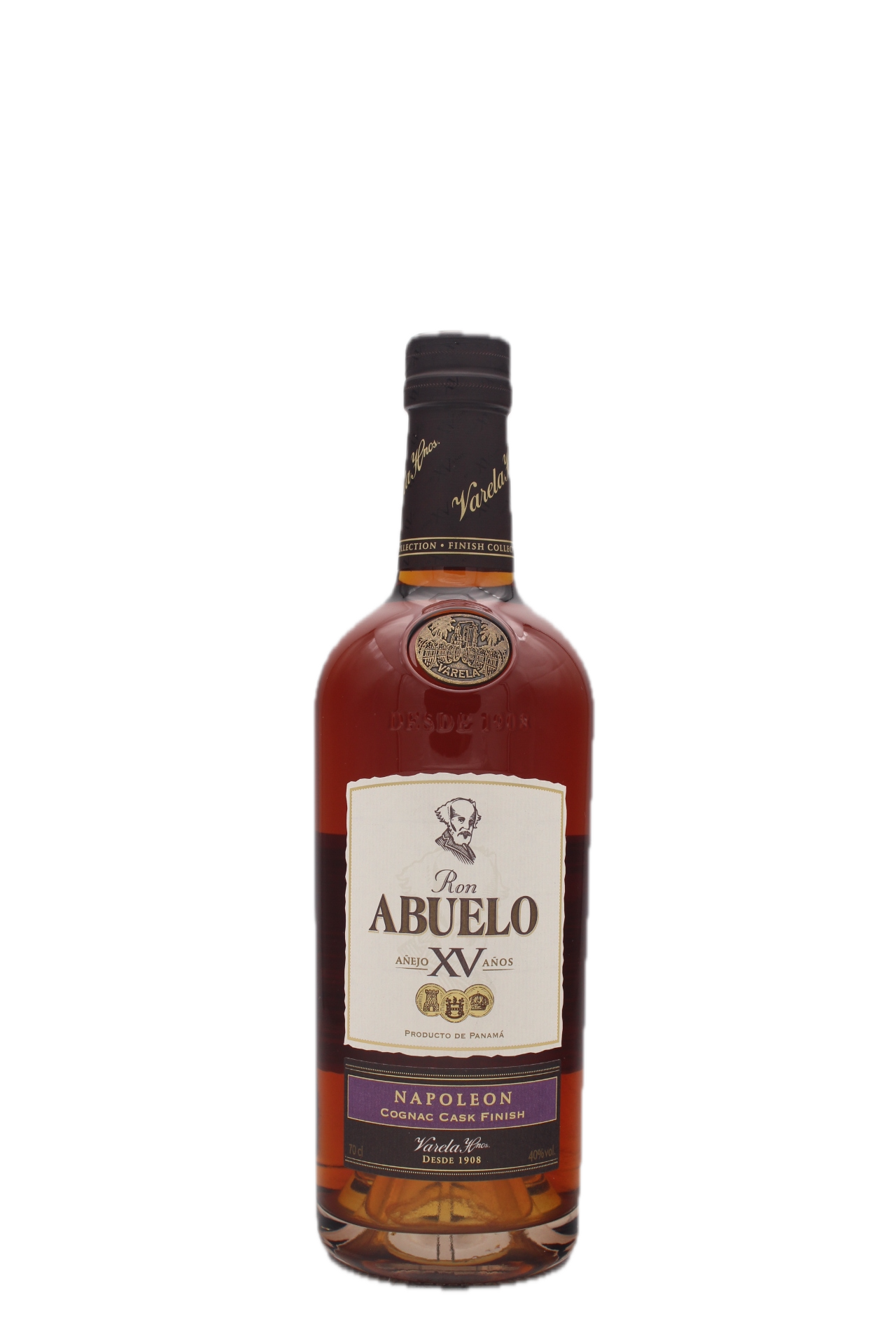 Abuelo Ron - 15 years Napoleon Cognac Cask Finish