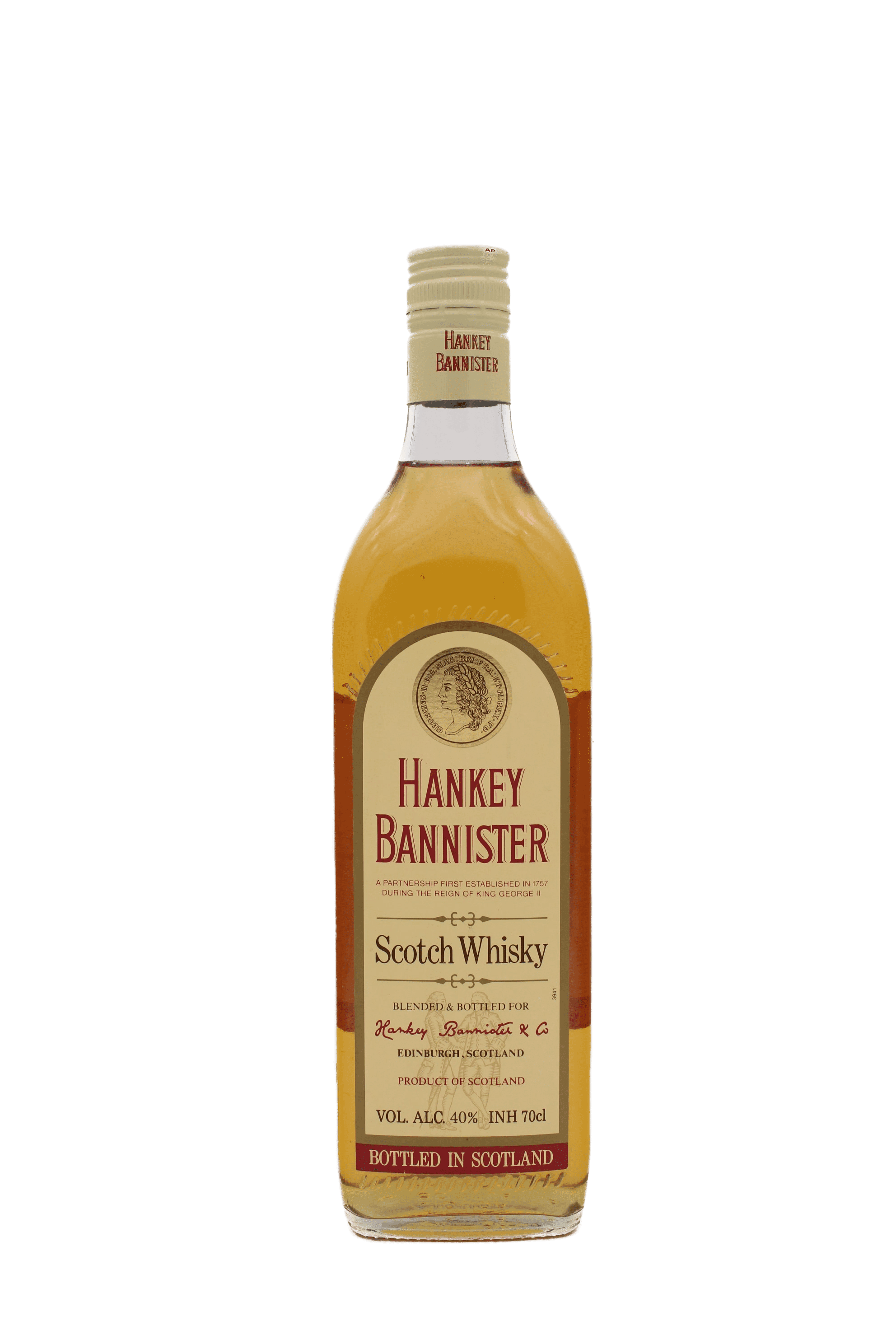 Hankey Bannister Scotch Whisky (Old bottle)