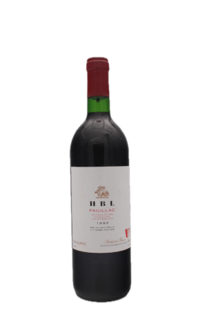 Château Haut Bages Liberal - HBL 1992