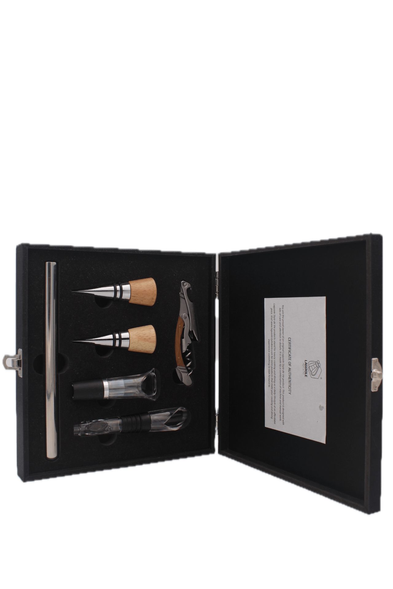 Laguiole kurkentrekker met accessoires