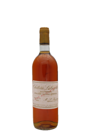 Château Latrezotte - Sauternes 1982