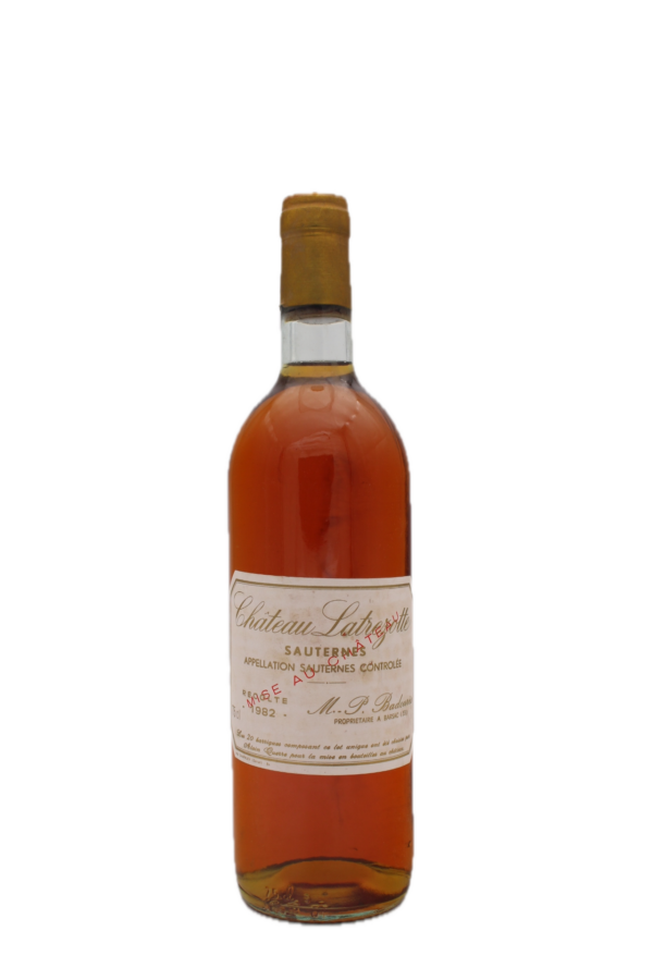 Château Latrezotte - Sauternes 1982