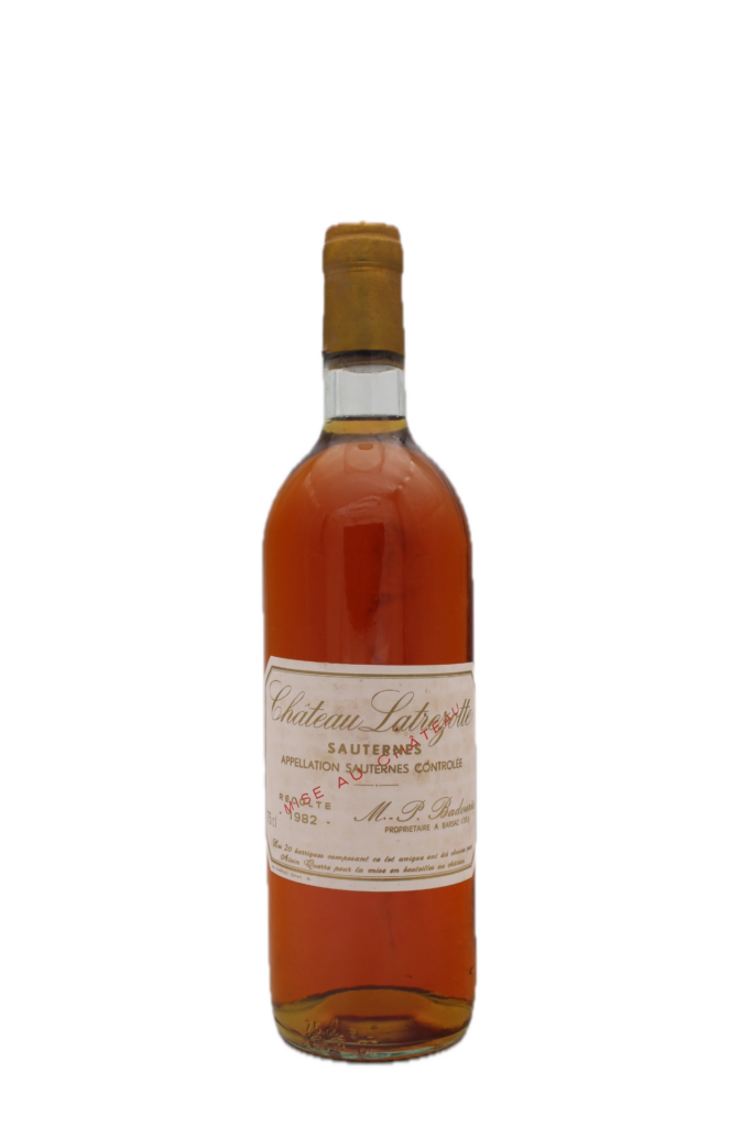 Château Latrezotte - Sauternes 1982