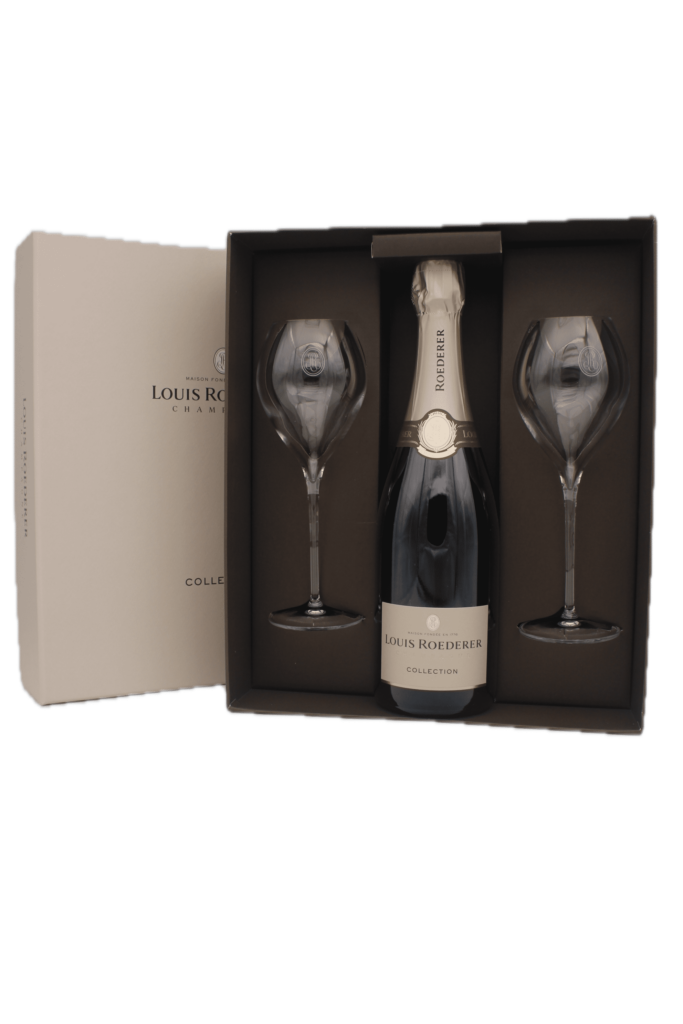Louis Roederer - Collection Giftpack met 2 flutes
