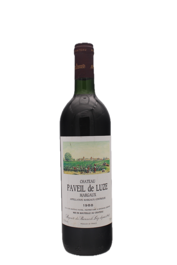 Paveil de Luze - Margaux 1988