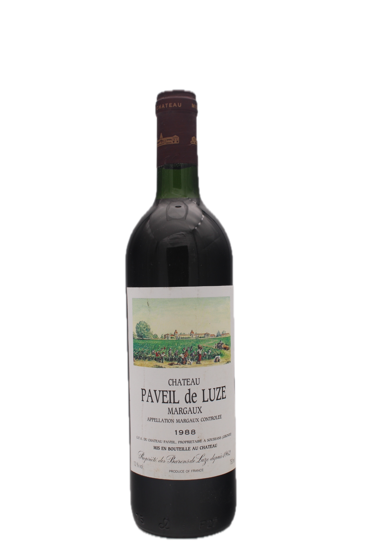 Paveil de Luze - Margaux 1988