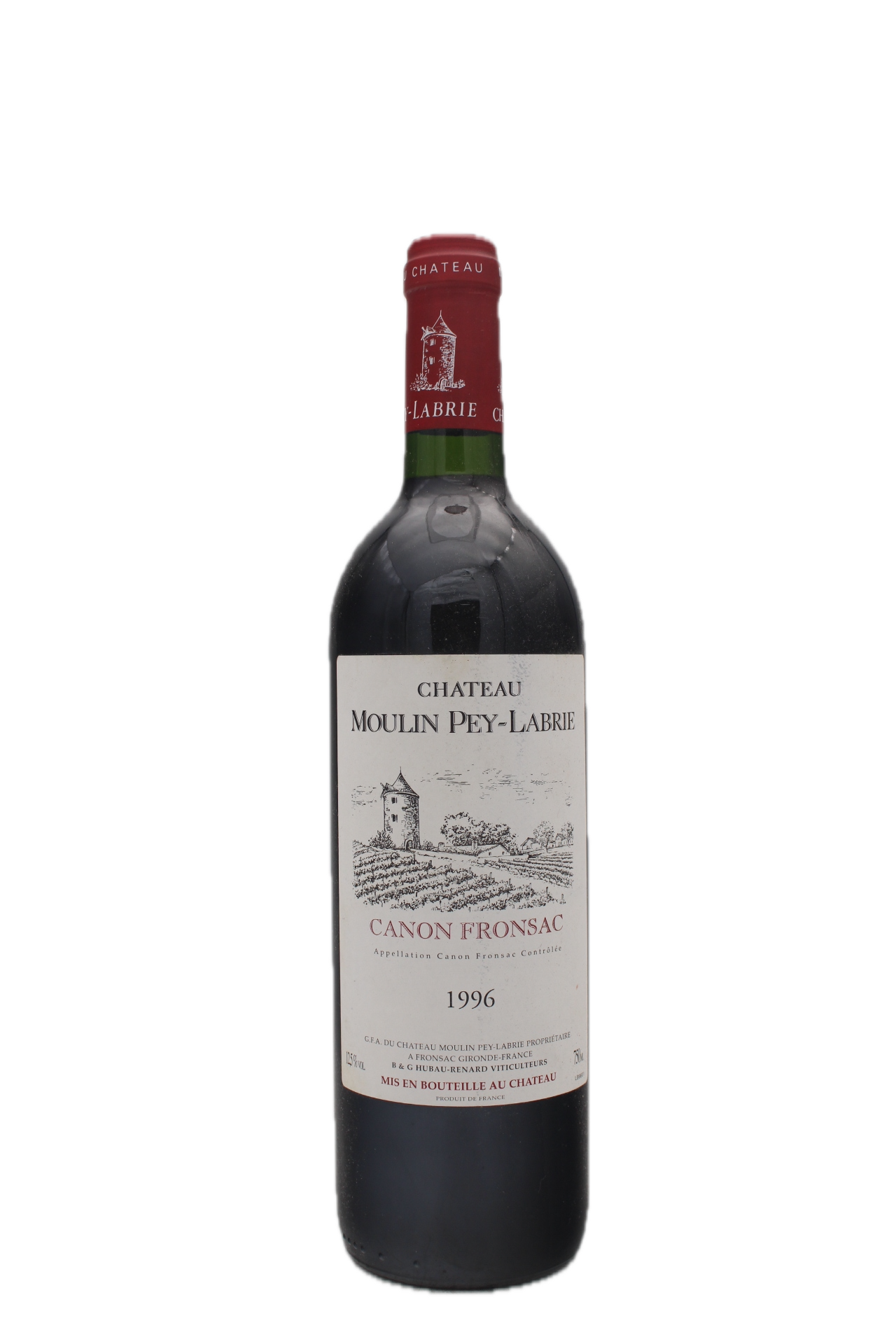 Château Moulin Pey-Labrie 1996