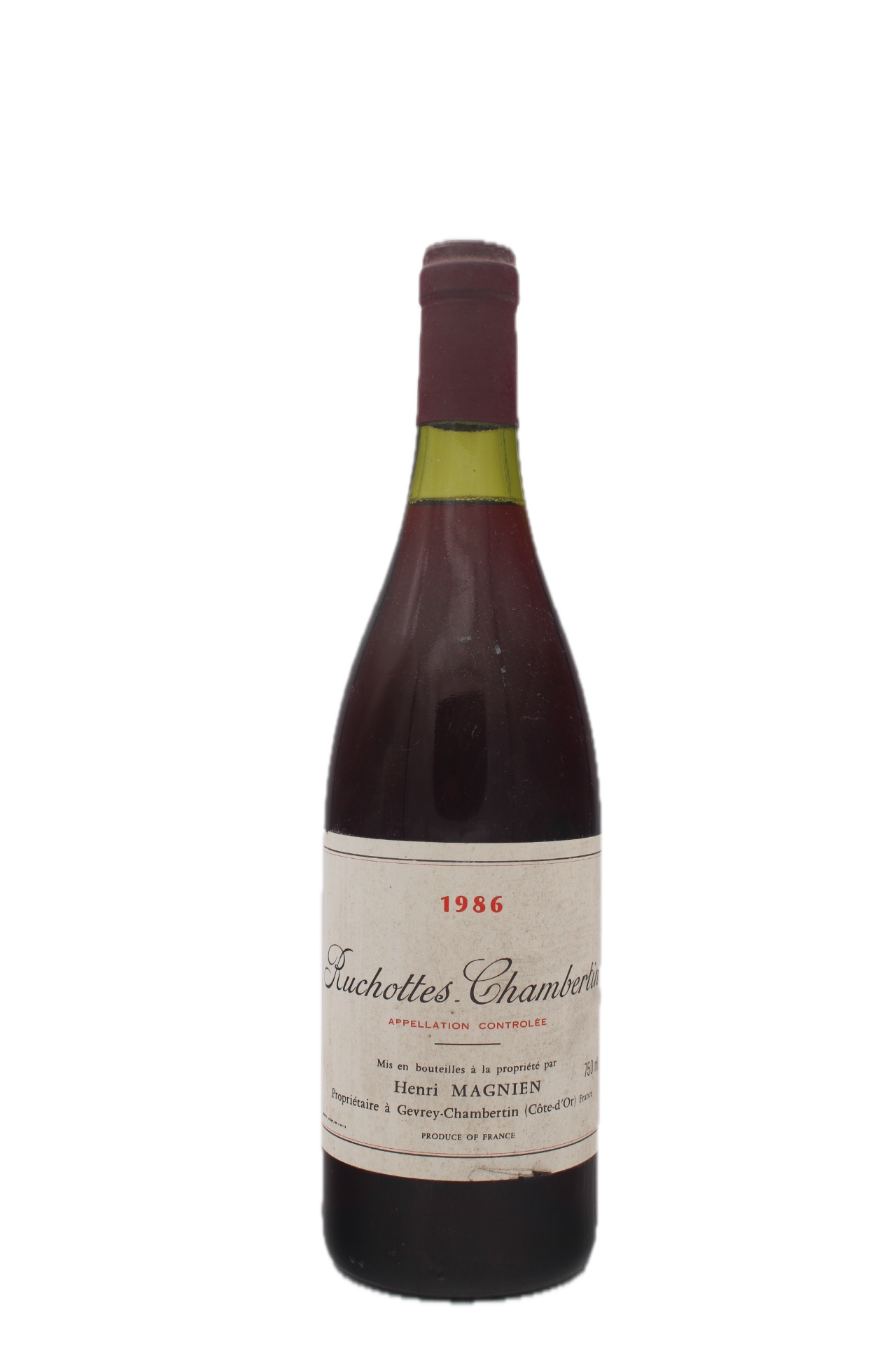 Domaine Ruchottes - Chambertin 1986