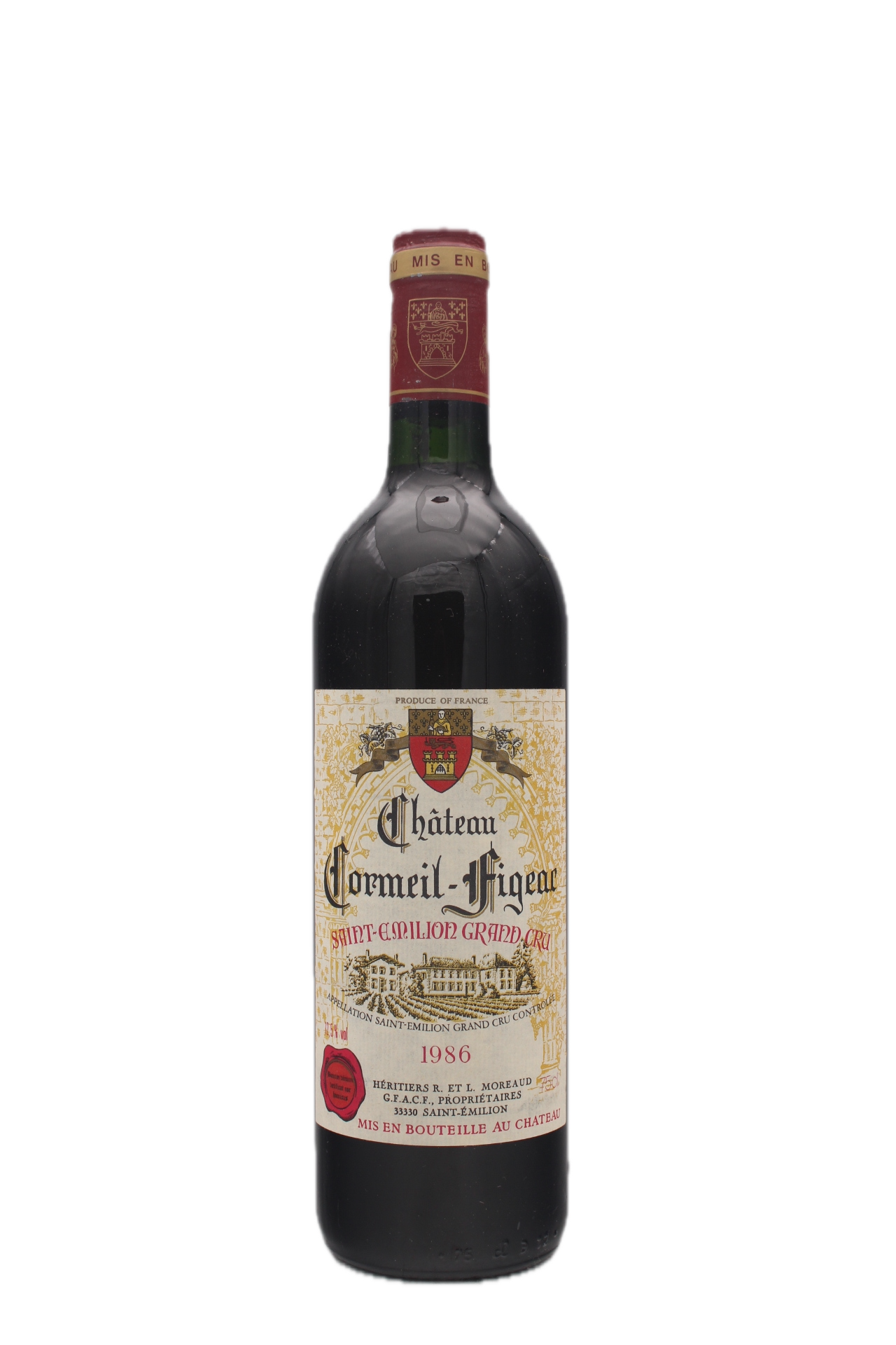 Château Cormeil‐Figeac 1986