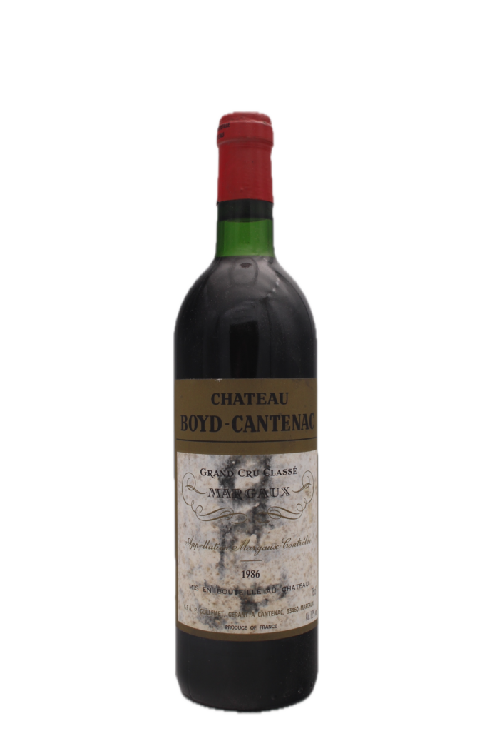 Chateau Boyd Cantenac 1986