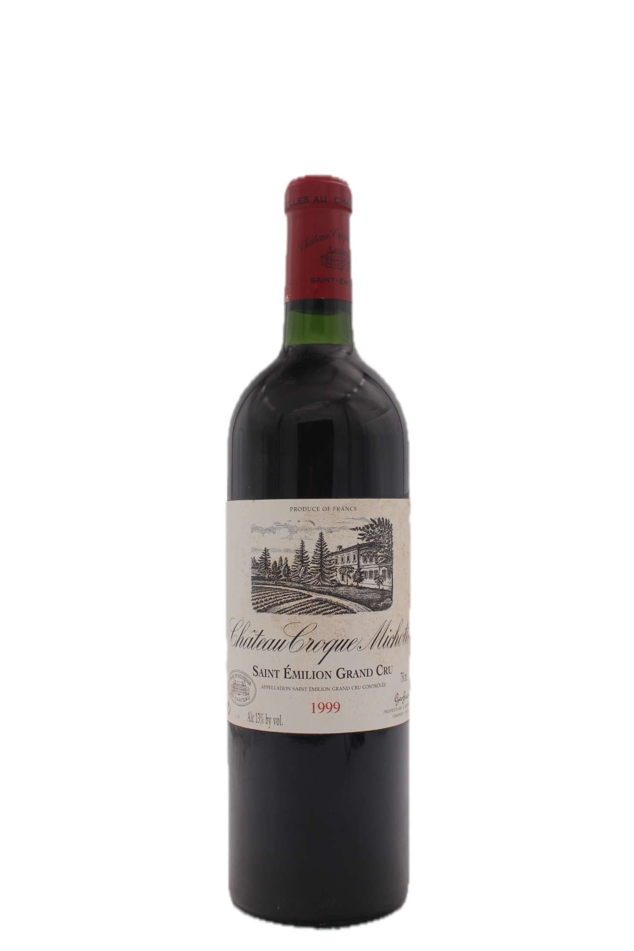 Château Croque Michotte - Saint-Emilion Grand Cru 1999