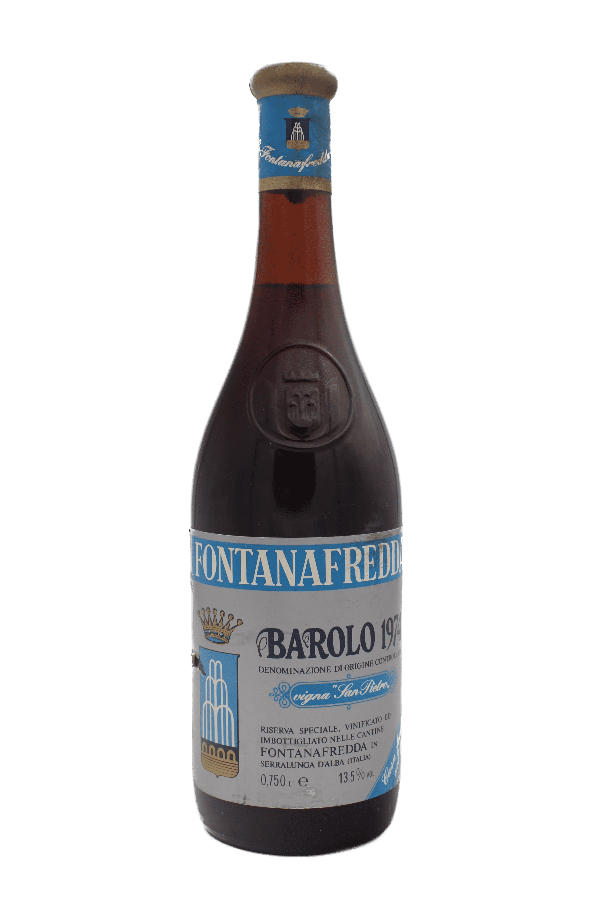 Fontanafredda Barolo San Pietro 1974