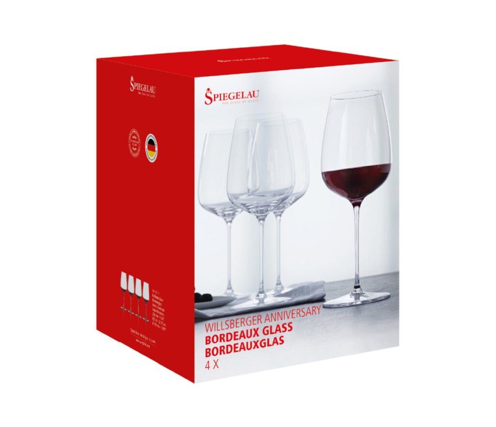 Spiegelau Willsberger Anniversary Bordeaux | 4 glazen