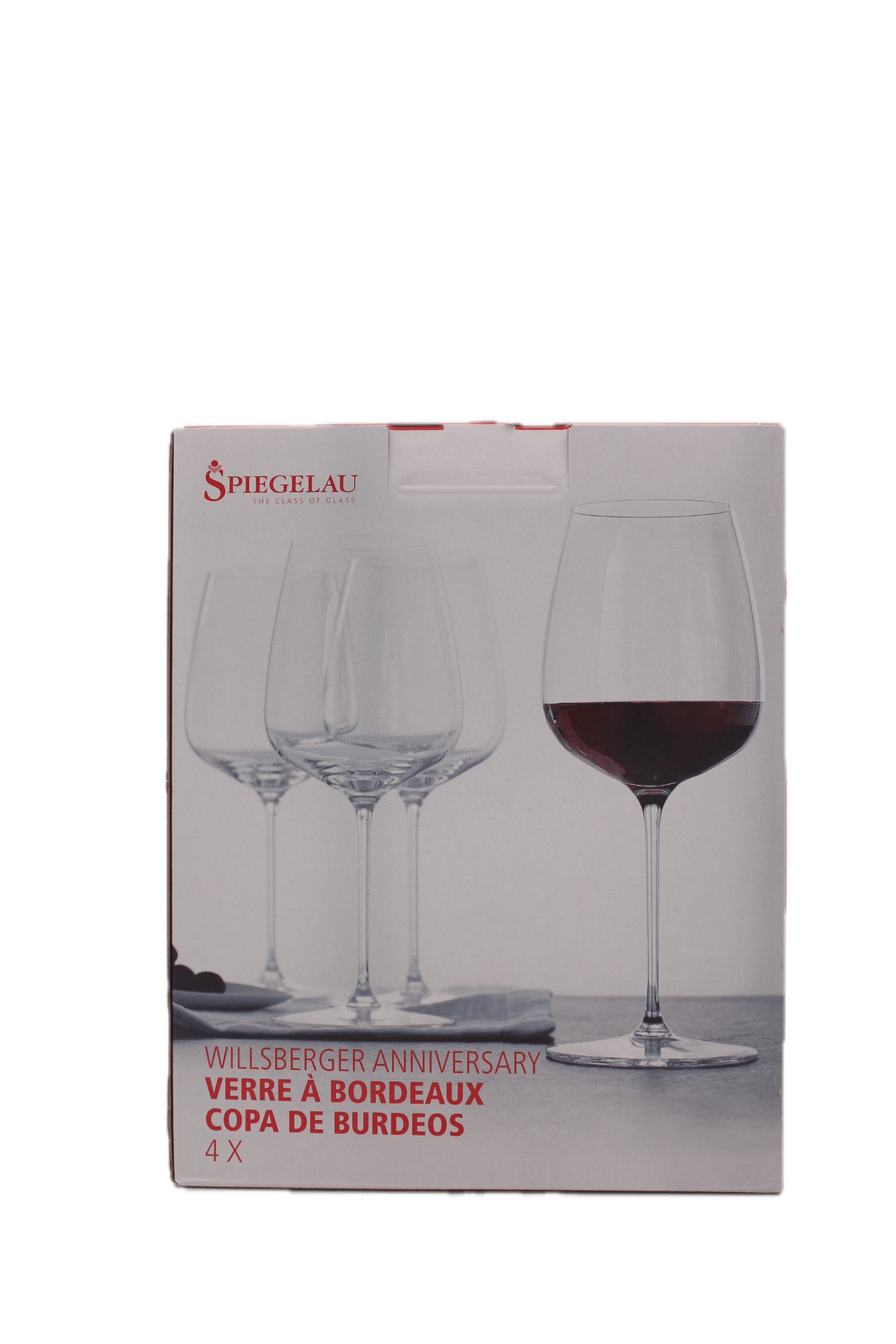 Spiegelau Willsberger Anniversary Bordeaux | 4 glazen