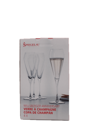 Spiegelau Willsberger Anniversary Champagne | 4 glazen