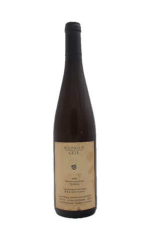 Weingut Geil - Gewürztraminer Spätlese 1999