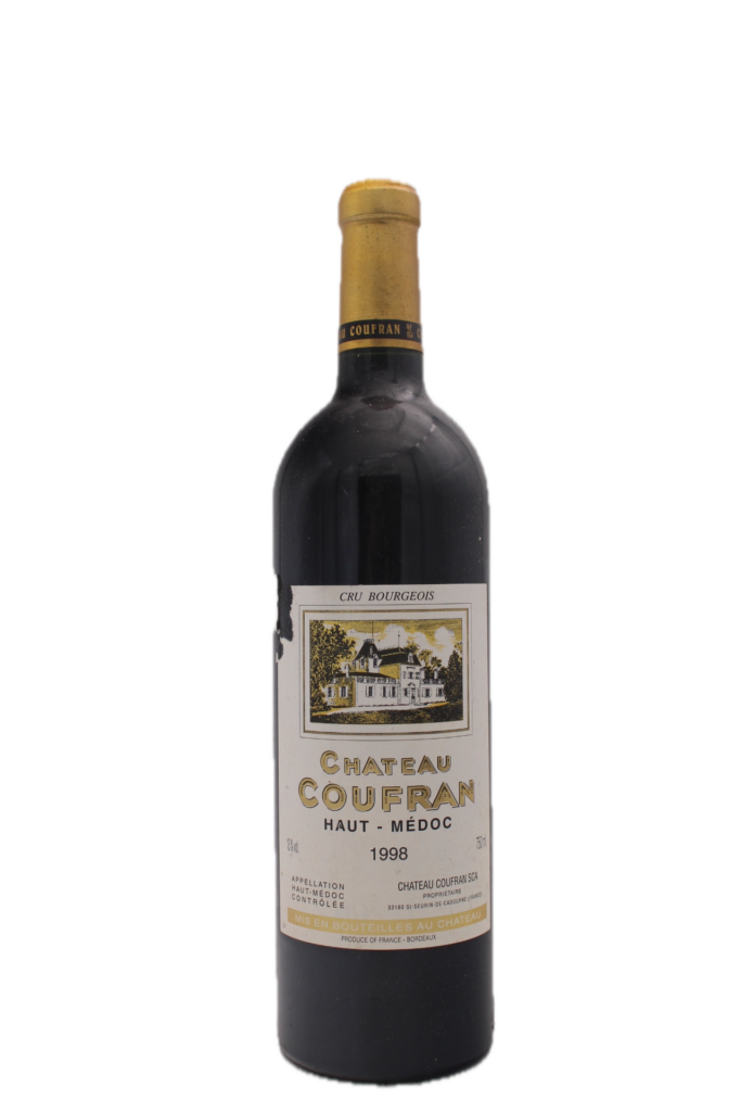 Château Coufran - Haut-Mèdoc 1998 (slightly damaged label)