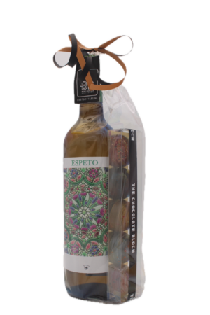 Kadopakket Bodegas Volver - Espeto Verdejo met Picasso bonbons