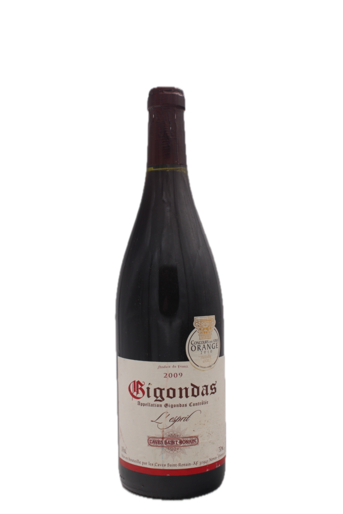 Caves Saint Ronain - Gigondas ''l'Esprit"2009