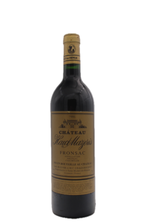 Château Haut-Mazeris Fronsac 1986
