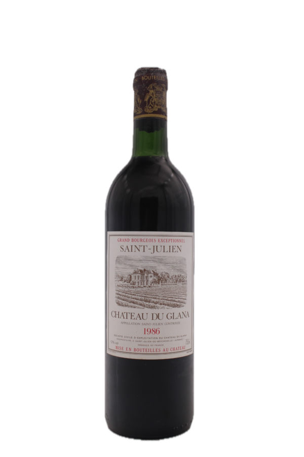 Château Du Glana - Saint Julien 1986