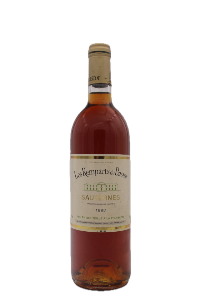 Château Les Remparts de Bastor - Sauternes 1990