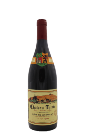Château Thivin - Côte de Bouilly Les 7 Vignes