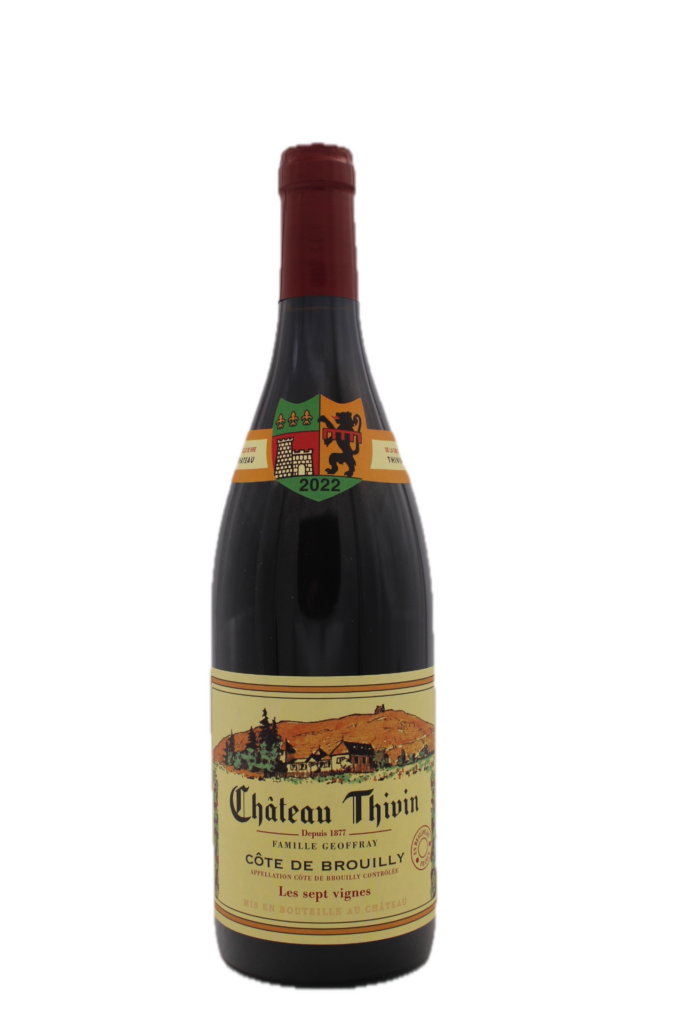 Château Thivin - Côte de Bouilly Les 7 Vignes