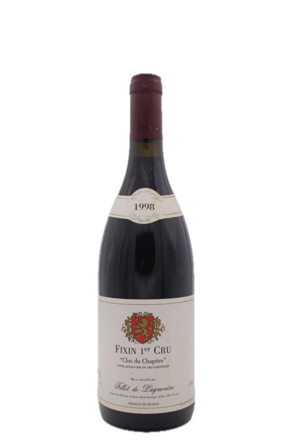Fillot de Lagravière - Fixin 1er Cru "Clos du Chapitre" 1998