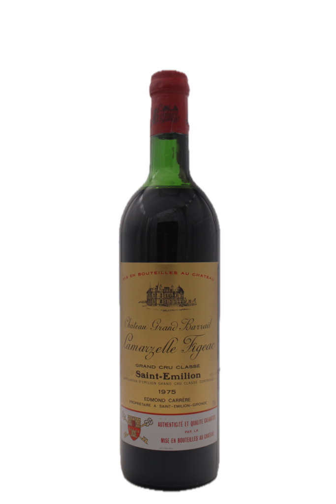 Grand Barrail de Bernon - Lamarzelle Figeac Grand Cru Classe 1975
