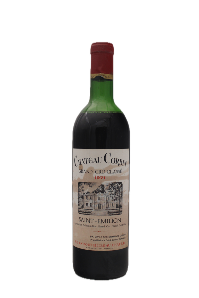 Château Corbin - Montagne Saint-Emilion 1971 Low Level