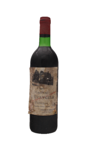 Château l'Evangile - Pomerol 1977 Stained Label