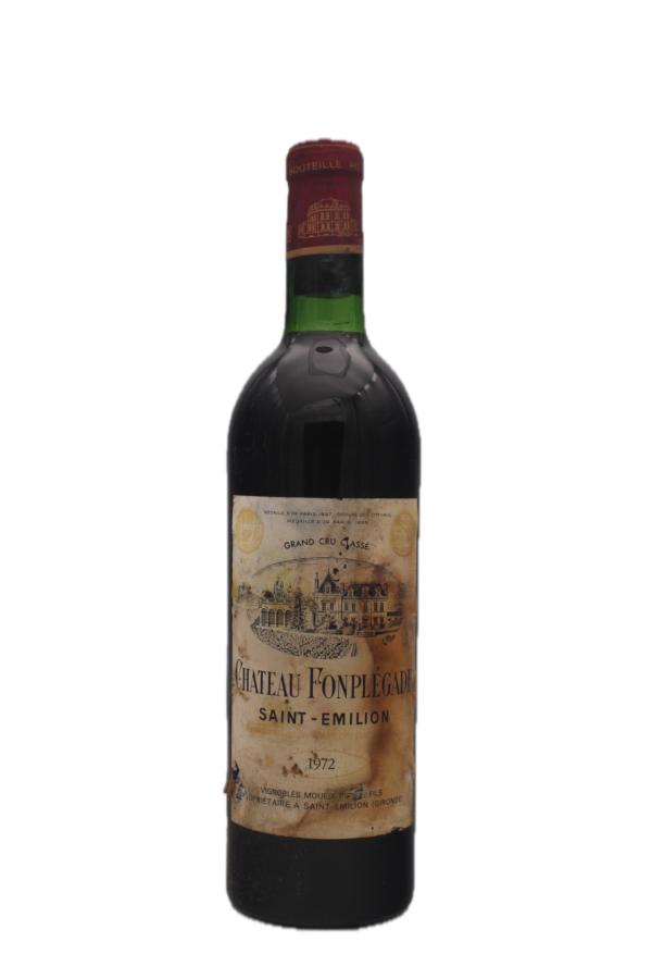 Château Fonplégade Grand Cru Classe 1972 Damaged Label