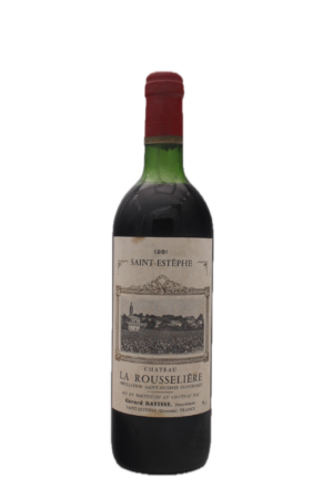 Chateau La Rousseliere - Saint estephe 1981