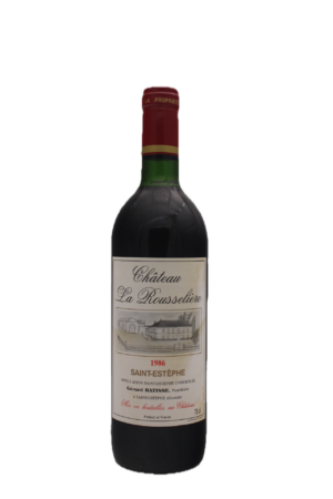 Chateau La Rousseliere - Saint estephe 1986