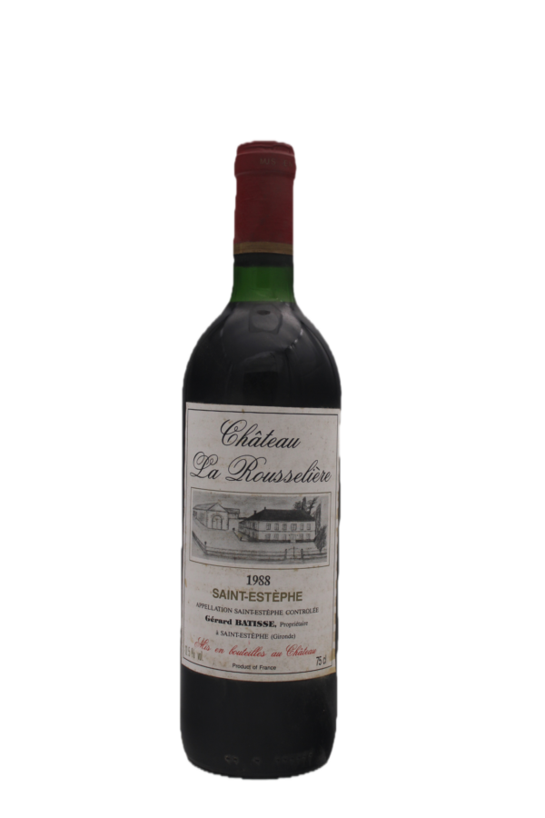 Chateau La Rousseliere - Saint estephe 1988