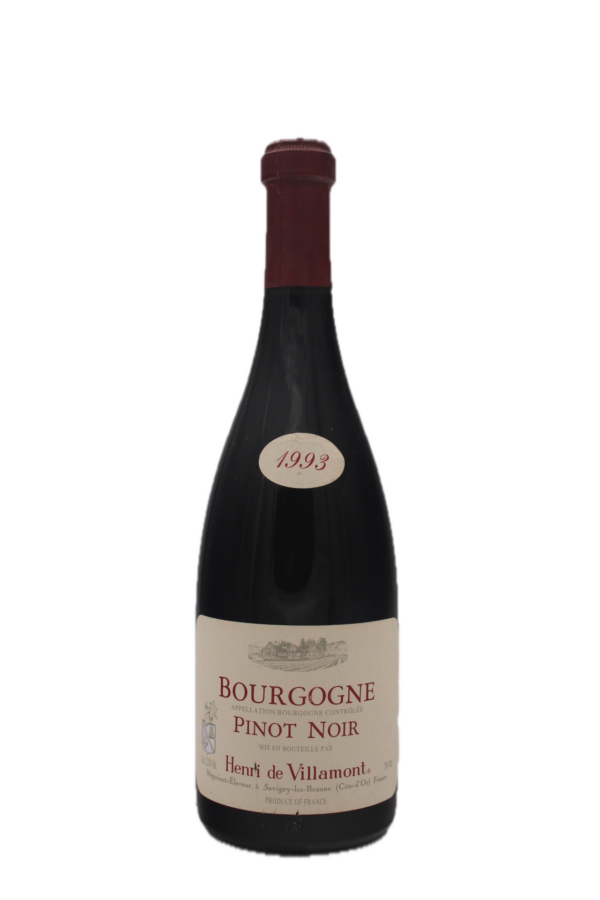 Henri de Villamont - Bourgogne Pinot Noir 1993