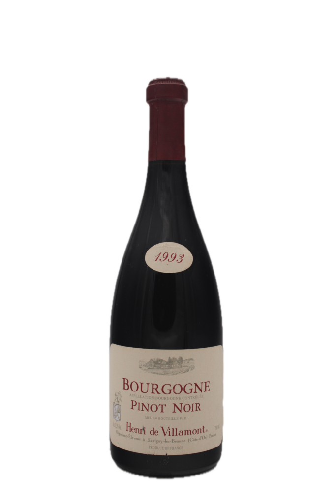 Henri de Villamont - Bourgogne Pinot Noir 1993