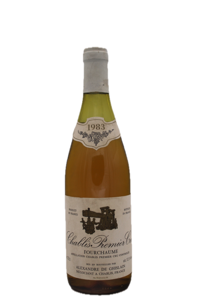 Alexandre de Ghislain - Chablis 1er Cru 1983