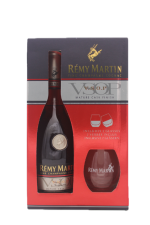 Remy Martin - VSOP Oude Botteling met 2 Tumblers