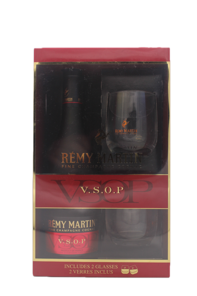 Remy Martin - VSOP met 2 Tumblers