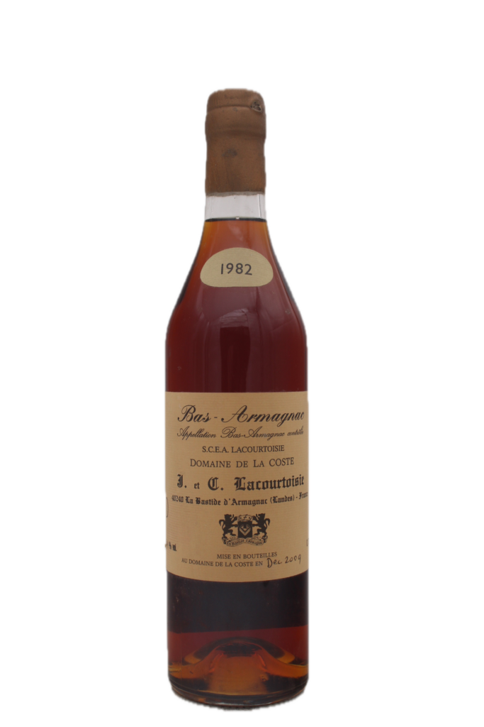 Domaine de la Coste - Lacourtoisie Bas Armagnac 1982