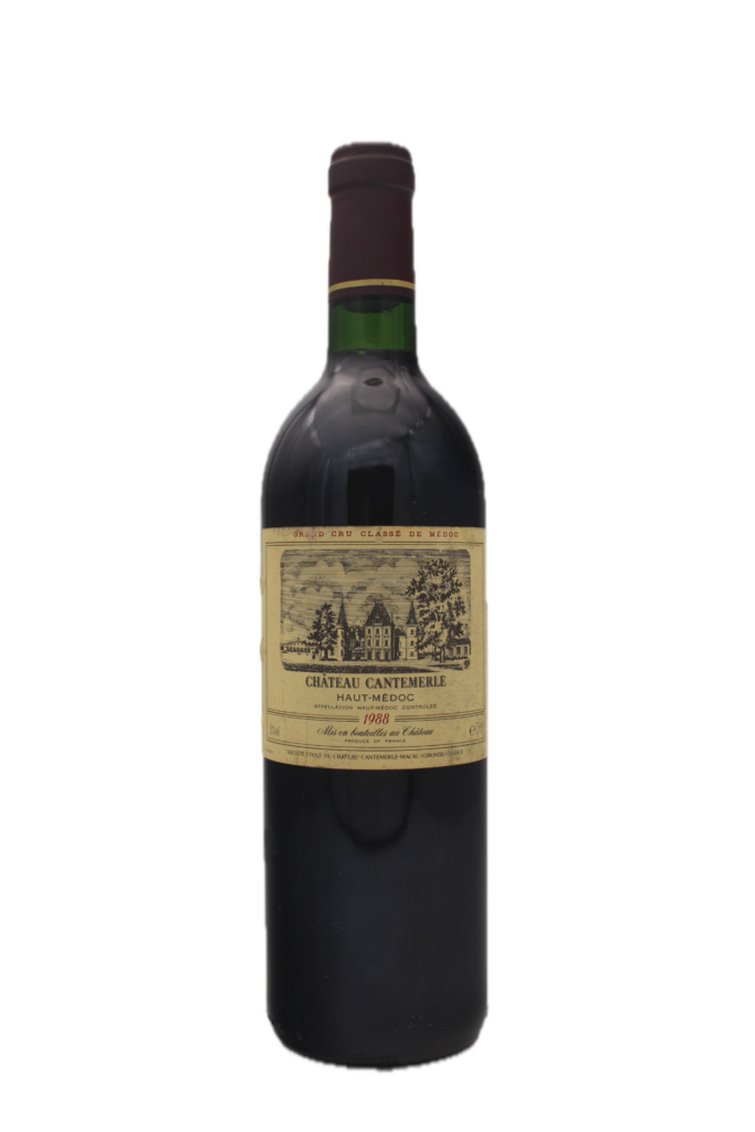 Château Cantemerle - Grand Cru Classé 1988