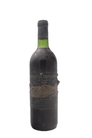 Château Duplessis 1979 (slightly damaged label)
