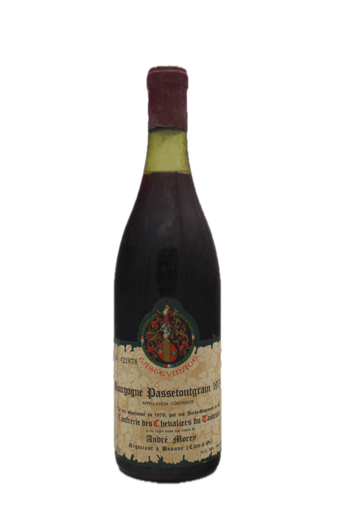 Domaine Tastevinage - André Morey Bourgogne Passetoutgram 1974