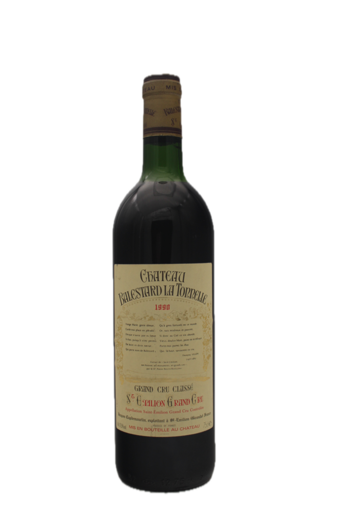 Château Balestard La Tonnelle - Grand Cru Classé 1990