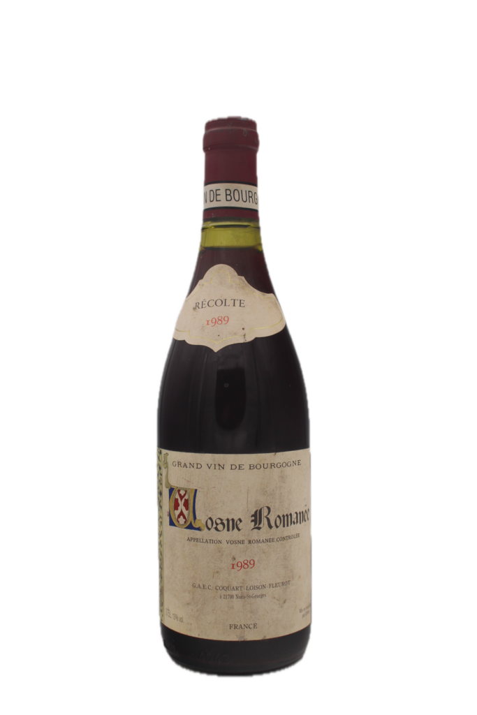 Coquart-Loison-Fleurot - Vosne Romanée 1989