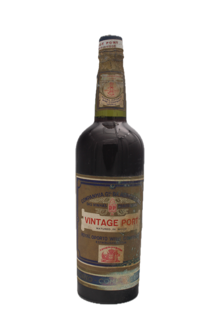 Royal Oporto Wine Company - Vintage Port 1927 (Slightly Stained Label)