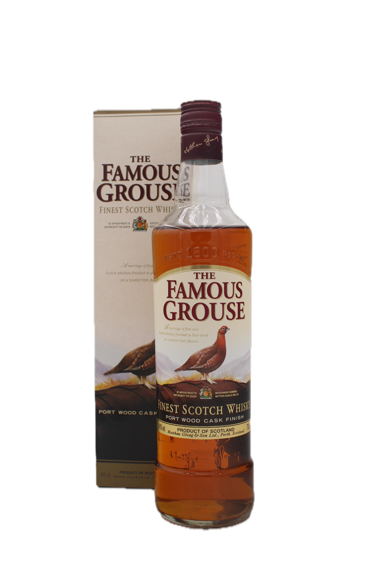 Famous Grouse - Port Wood Cask Finish (Old Bottle)