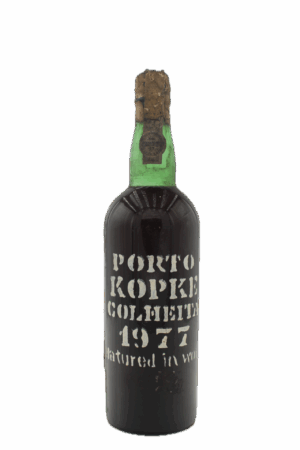 Kopke - Colheita Port 1977 (Gebotteld in 1985) Broken wax capsule